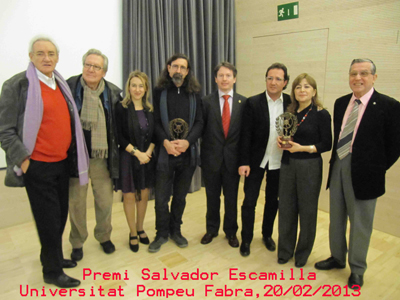 Luis del Olmo, Joan Armengol,Emma Rodero,Cinto Niqui,Jorge Álvarez, David Escamilla,Rosa Badía i Ramón Pellín 
